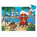 Le pirate et son trésor - DJE-DJ07220 - DJECO - Puzzles pour les petits - Le Nuage de Charlotte