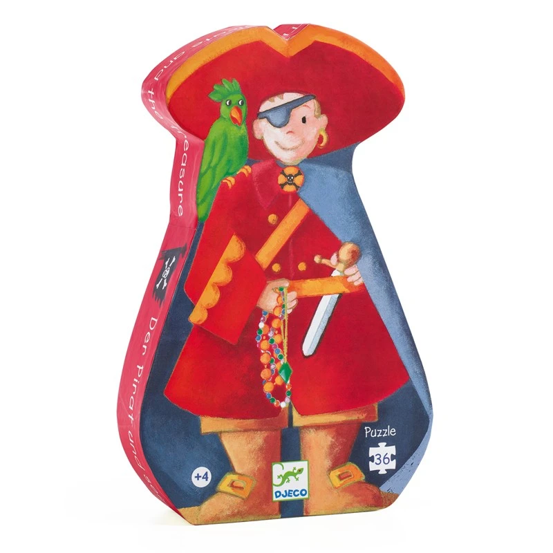 Le pirate et son trésor - DJE-DJ07220 - DJECO - Puzzles pour les petits - Le Nuage de Charlotte