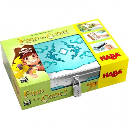 Find the code! Pirate Island - HAB-1304839001 - Haba - Board Games - Le Nuage de Charlotte