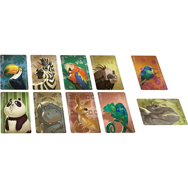 Similo Animaux Sauvages - GIG-HSSA - Gigamic - Playing Cards - Le Nuage de Charlotte