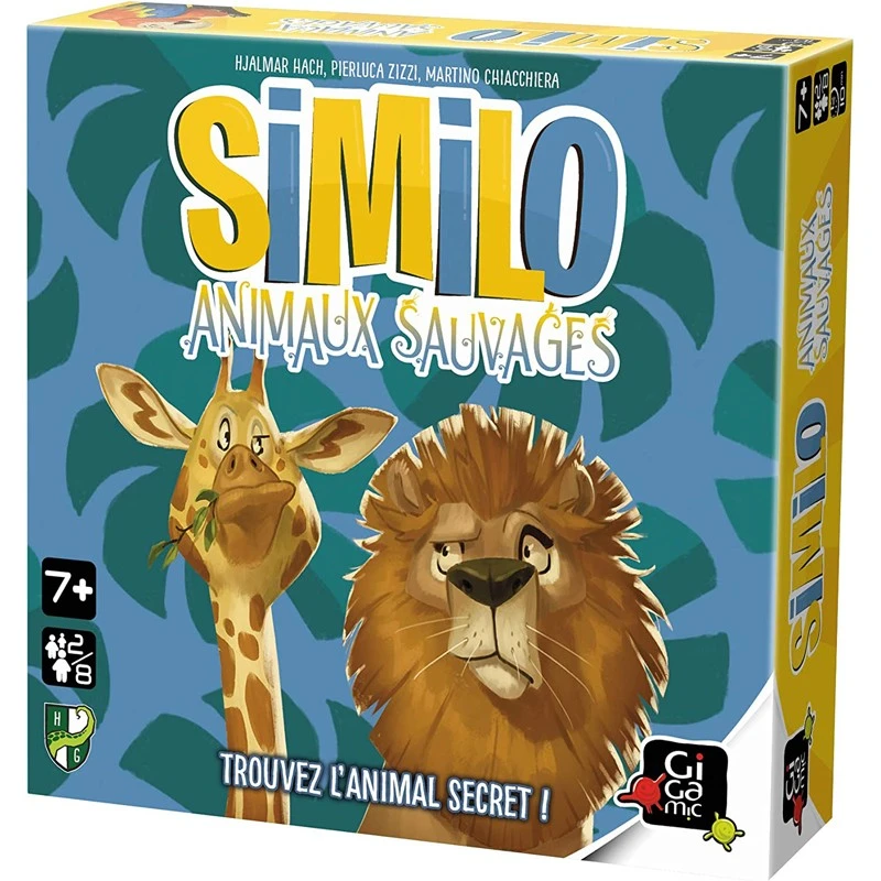 Similo Animaux Sauvages - GIG-HSSA - Gigamic - Jeux de cartes - Le Nuage de Charlotte
