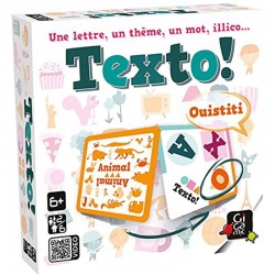Texto! - GIG-JFTE - Gigamic - Jeux de société - Le Nuage de Charlotte