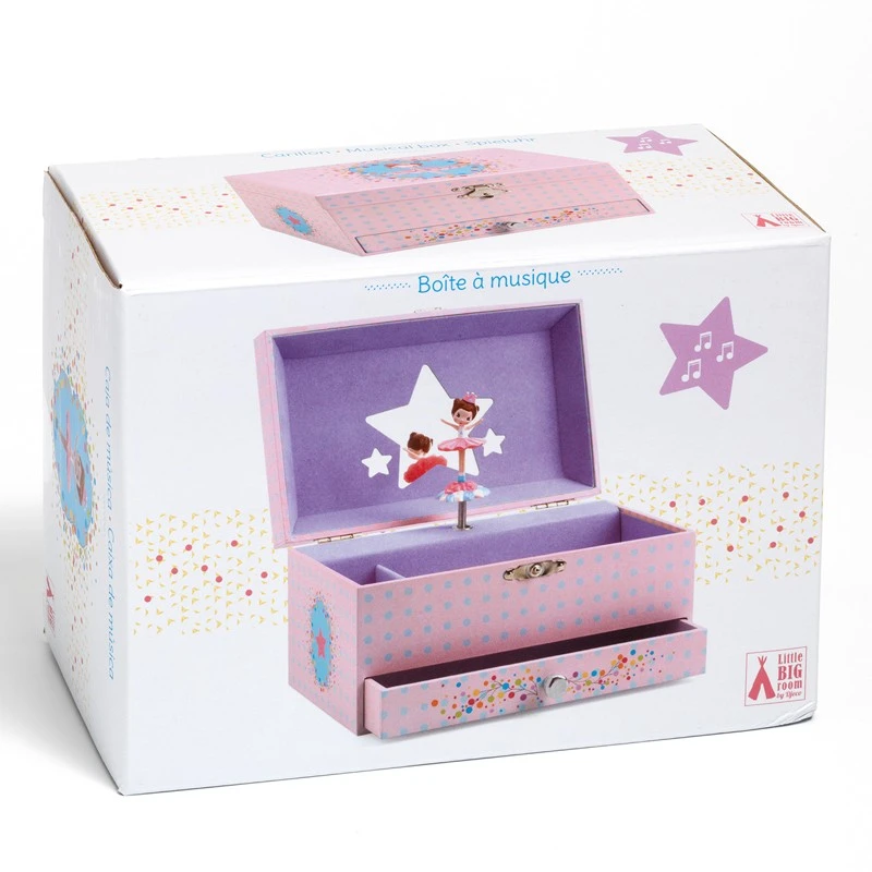 The ballerina's tune - DJE-DJ06597 - Djeco - Jewelry and music box - Le Nuage de Charlotte