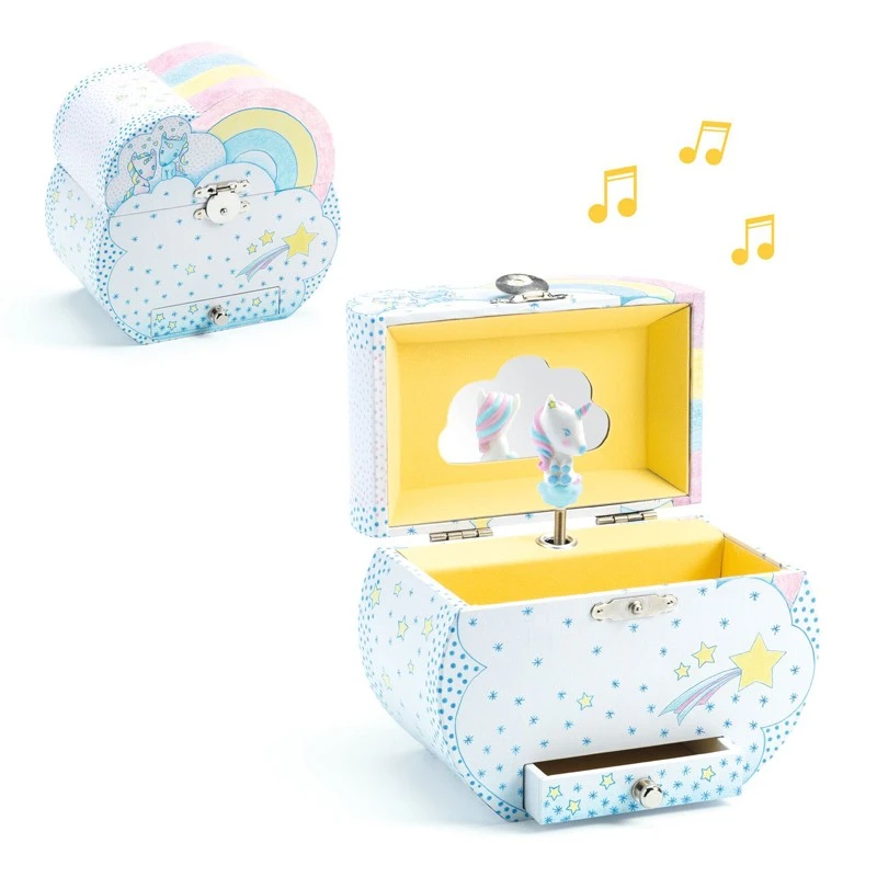 Dreams of unicorn - DJE-DJ06605 - Djeco - Jewelry and music box - Le Nuage de Charlotte