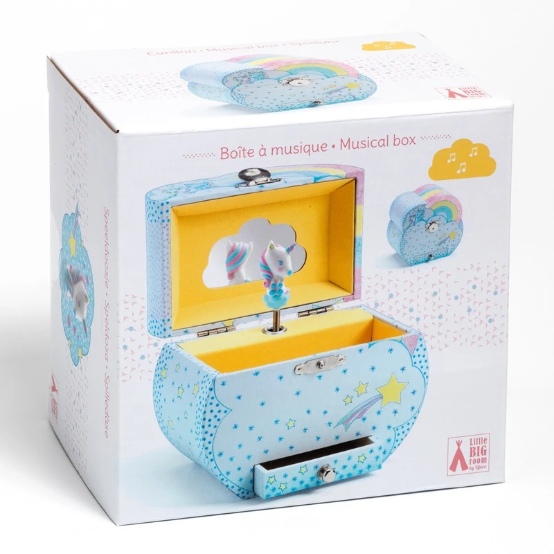Dreams of unicorn - DJE-DJ06605 - Djeco - Jewelry and music box - Le Nuage de Charlotte