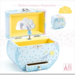 Dreams of unicorn - DJE-DJ06605 - Djeco - Jewelry and music box - Le Nuage de Charlotte