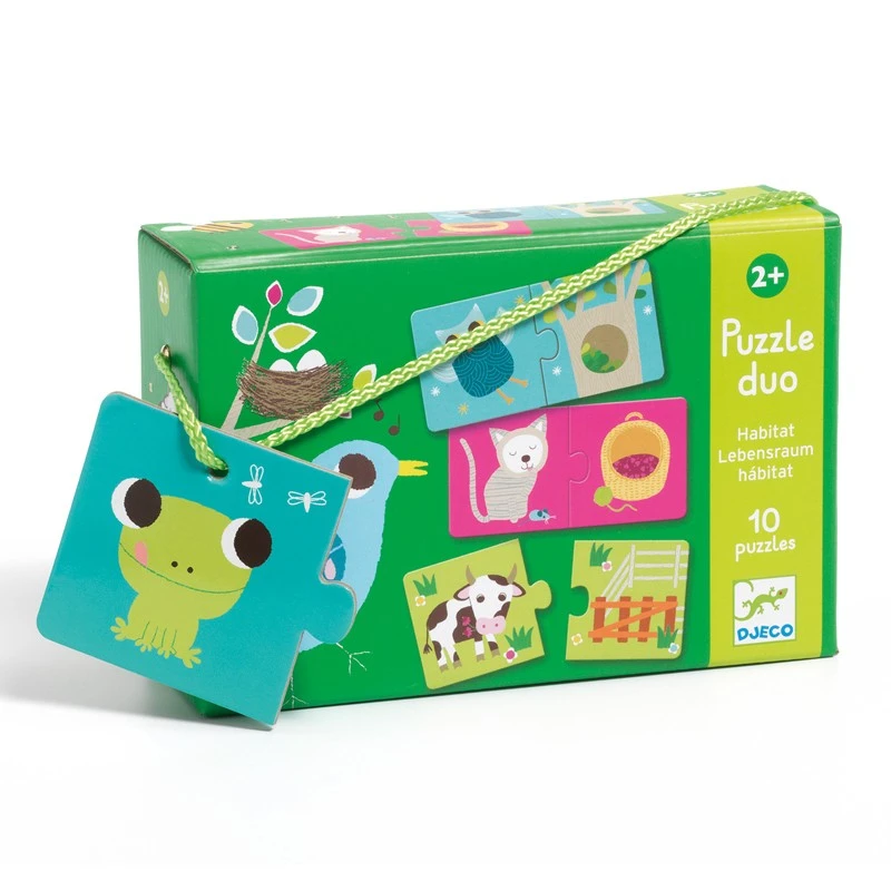 Habitat - DJE-DJ08164 - Djeco - Puzzles - Le Nuage de Charlotte