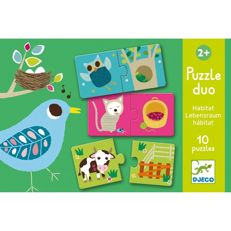 Habitat - DJE-DJ08164 - Djeco - Puzzles - Le Nuage de Charlotte