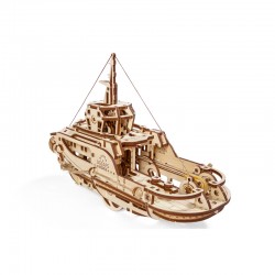Tugboat - Mechanical Puzzle - UGE-70078 - UGears - 3D Puzzles - Le Nuage de Charlotte