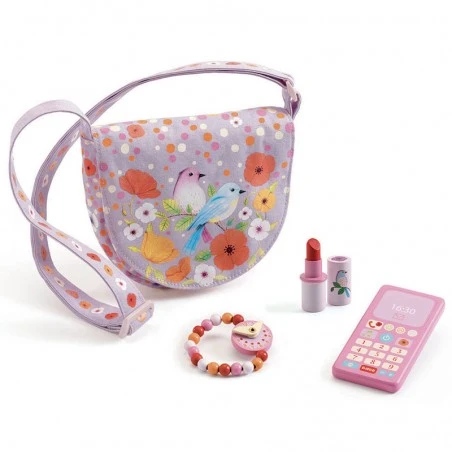 Birdie bag and accessories - DJE-DJ06686 - DJECO - Role Play - Le Nuage de Charlotte