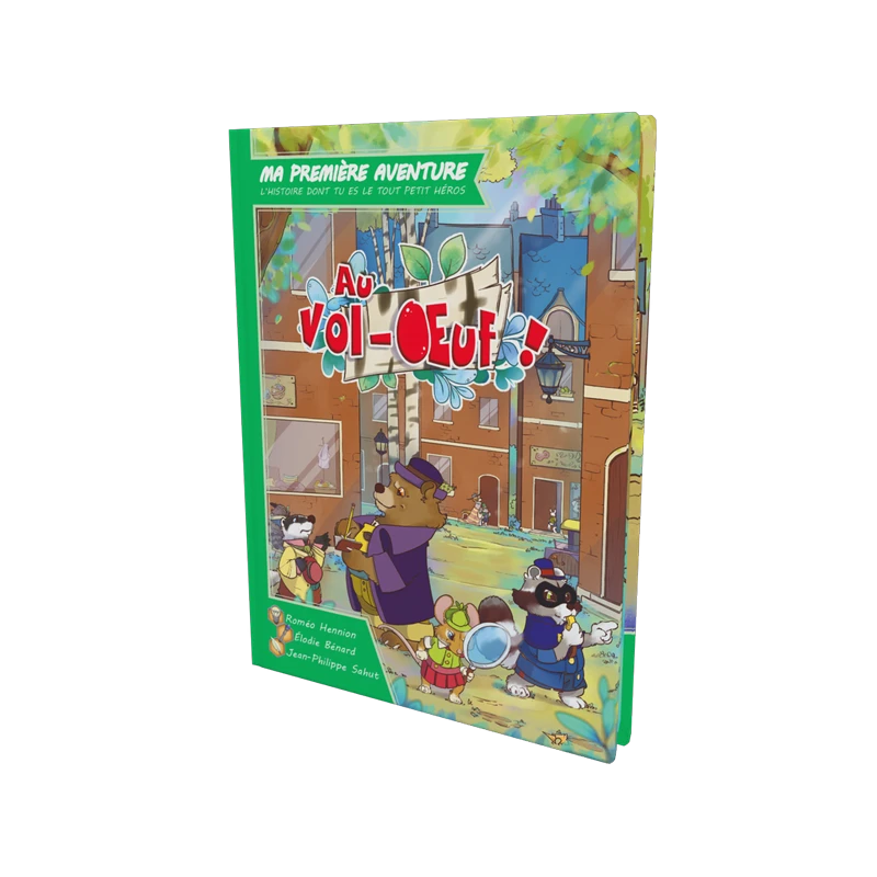 Ma Première Aventure - Au Vol-Oeuf! - GAM-01779 - GameFlow - Activity Books - Le Nuage de Charlotte