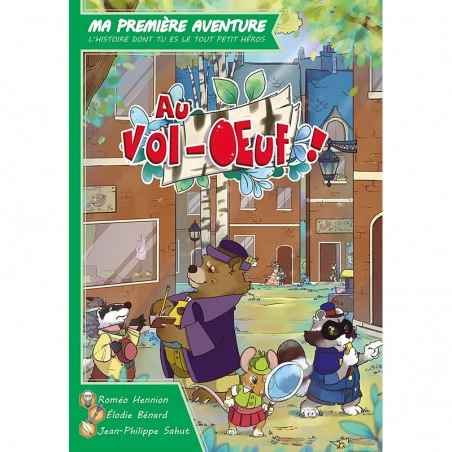 Ma Première Aventure - Au Vol-Oeuf! - GAM-01779 - GameFlow - Activity Books - Le Nuage de Charlotte