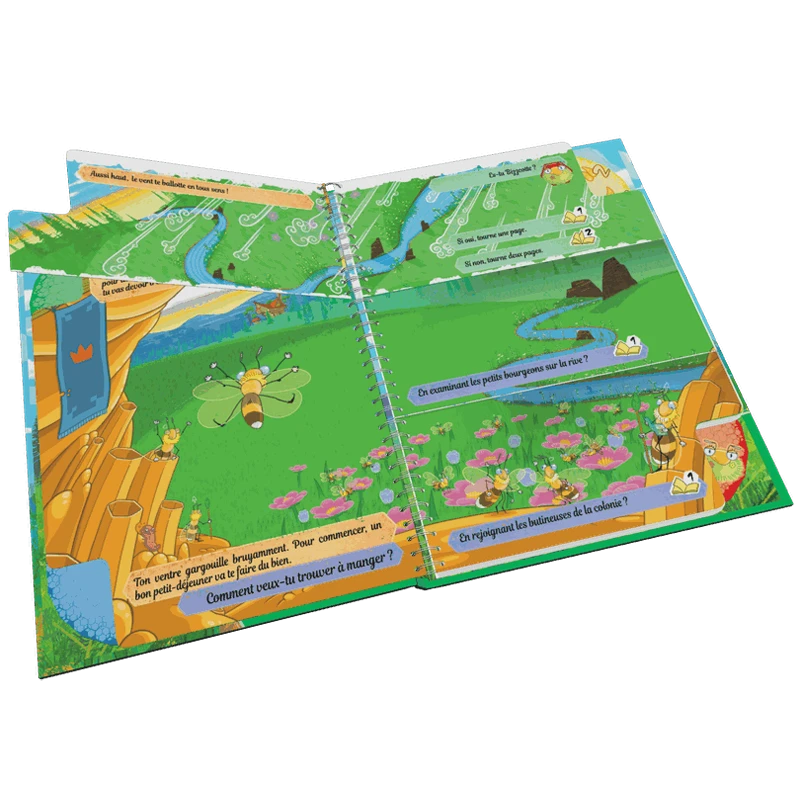 Ma Première Aventure - La Reine de Champ-Fleuri - GAM-GAM020RE - GameFlow - Activity Books - Le Nuage de Charlotte