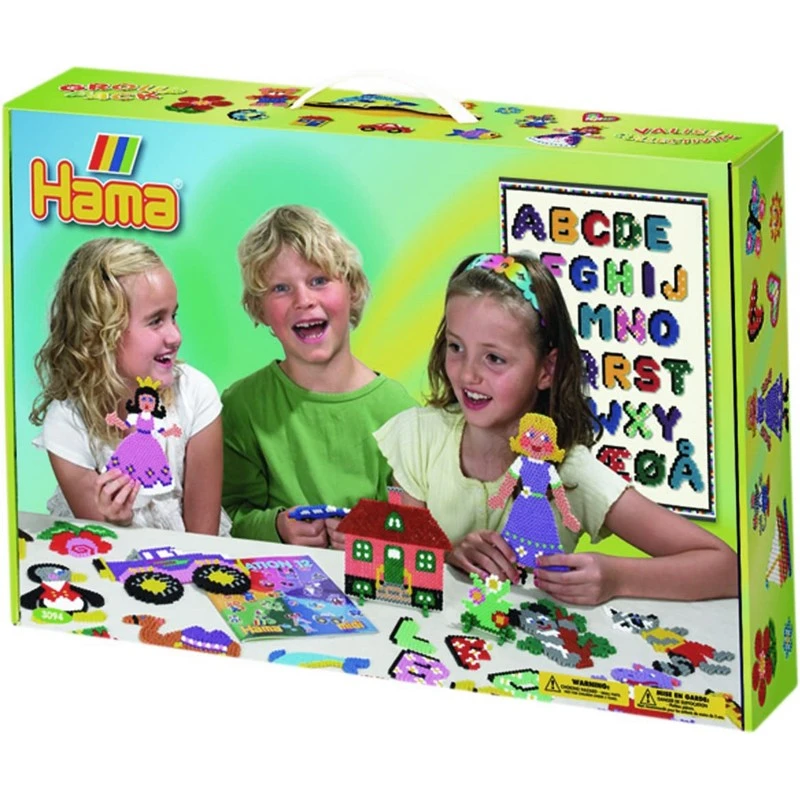 Kit de perles Midi - Boîte de base 21000 pièces - HAM-3094 - Hama - Perles à repasser - Le Nuage de Charlotte