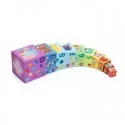 10 cubes Arc en ciel - DJE-DJ08510 - DJECO - Jouets d'activité - Le Nuage de Charlotte