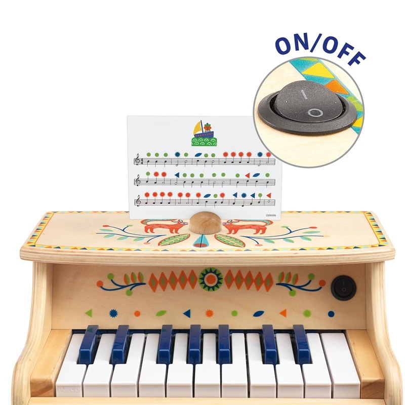Electronic Piano - DJE-DJ06006 - DJECO - Music - Le Nuage de Charlotte