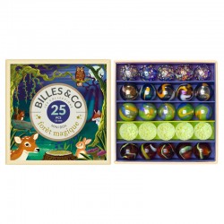 Boîte de Billes - Forêt Magique - Mini Box - B&C-MINIBOX-15 - Billes & Co. - Jeux de Billes - Le Nuage de Charlotte