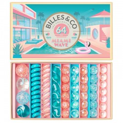 Boîte de Billes - Miami Wave - Box - B&C-BOX-16 - Billes & Co. - Jeux de Billes - Le Nuage de Charlotte
