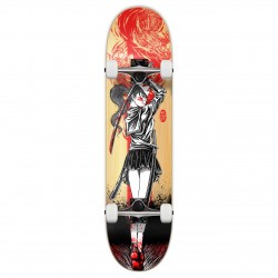 Yocaher 7.75" Skateboard - Samurai Series - Girl Samurai Red Dragon - YOC-GC77129 - Yocaher Skateboards - Skateboards - Le Nu...