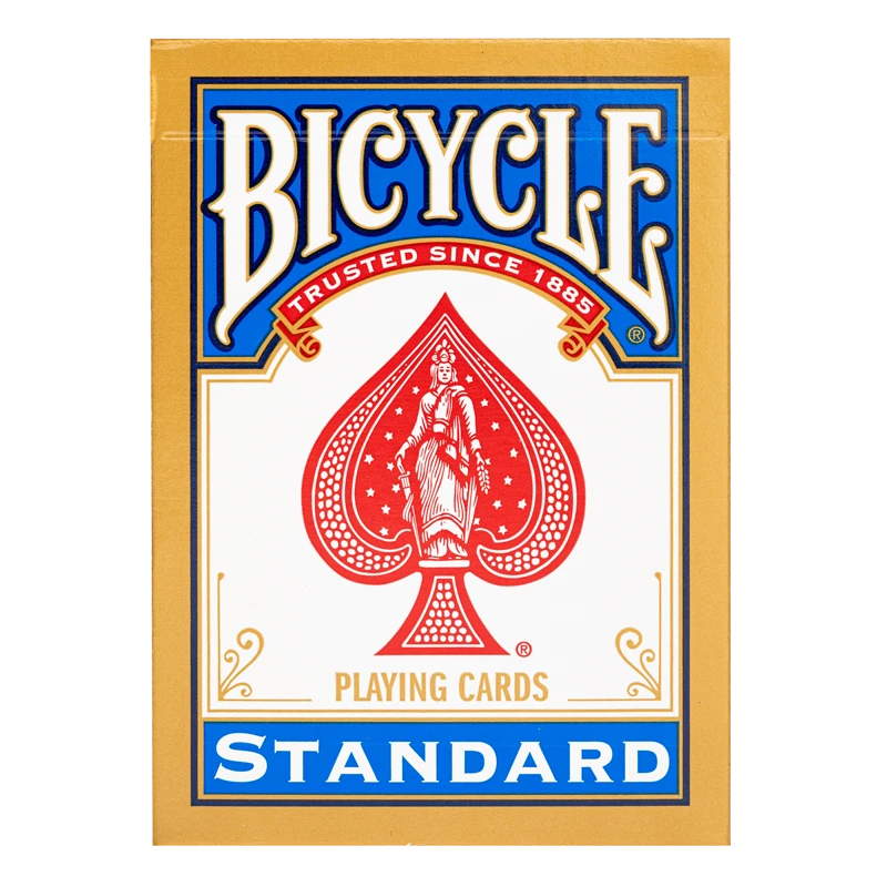 Bicycle Playing Cards Gold Standard Brick - blue - USPC-PIX947 - United States Playing Card Company - Playing Cards - Le Nuag...