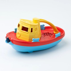 Green Toys Tugboat - yellow - GRT-TUG01R-Y - Green Toys - Boats - Le Nuage de Charlotte
