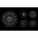 Reflectors for bicycle spokes - blue - RAI-REF-BLE - Rainette - Reflective accessories - Le Nuage de Charlotte