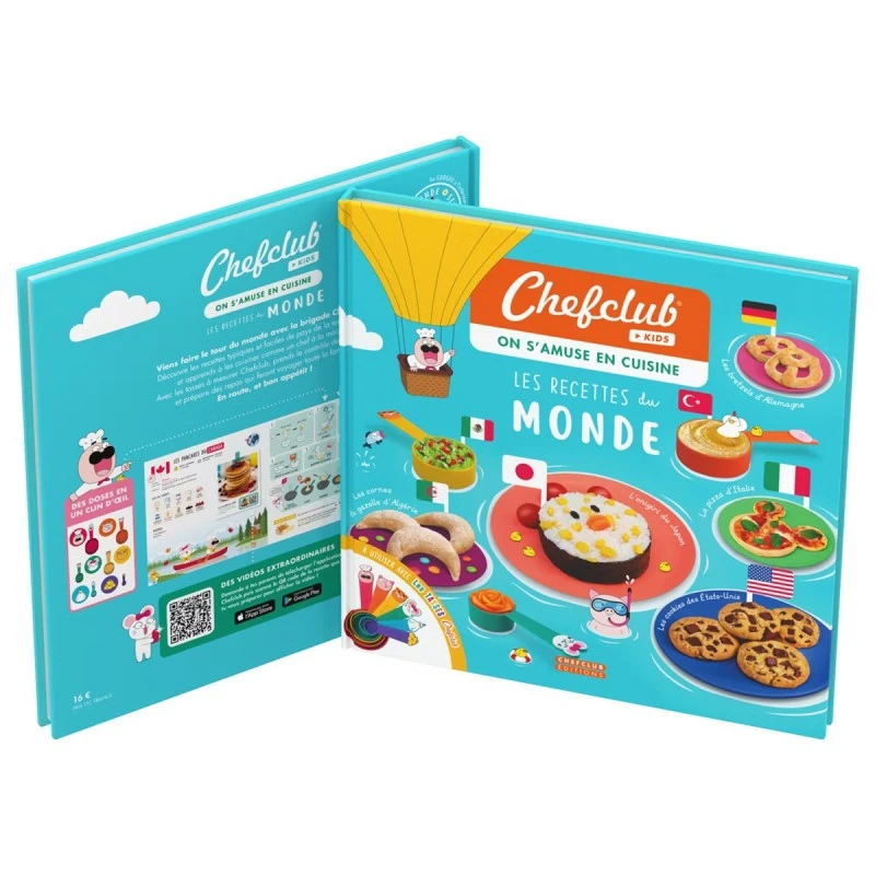 Chefclub - Les recettes du monde - CHCL-2BOOK393 - Chef Club - Cookbooks - Le Nuage de Charlotte