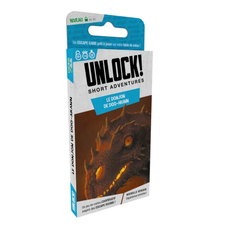 Unlock! Short 4 - Le Donjon de Doo-Arann - SPC-191607 - Z-Man - Board Games - Le Nuage de Charlotte