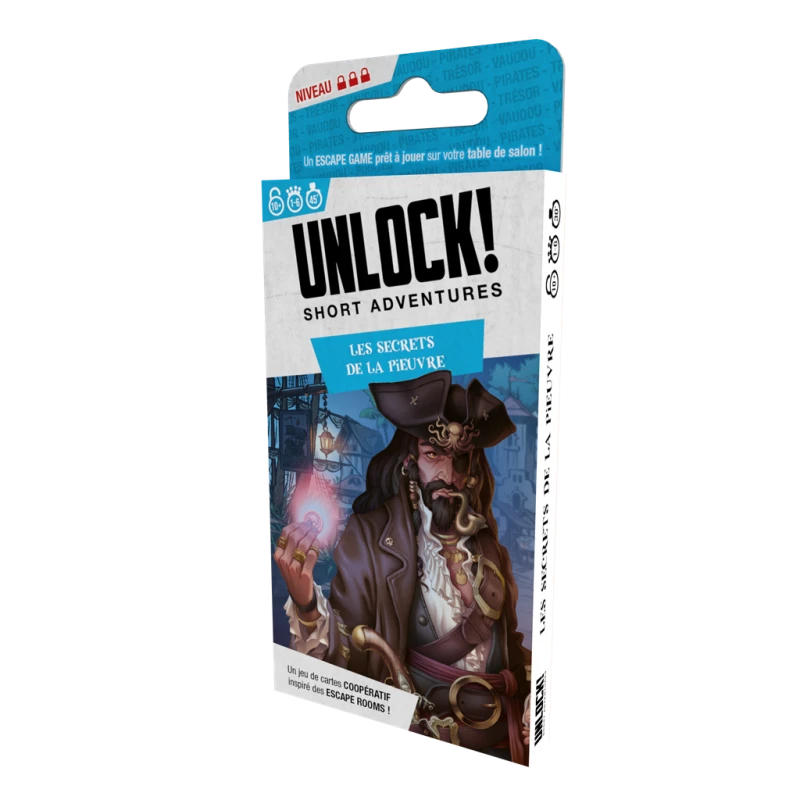 Unlock! Short 6 - Les Secrets de la Pieuvre - SPC-191609 - Z-Man - Jeux de société - Le Nuage de Charlotte