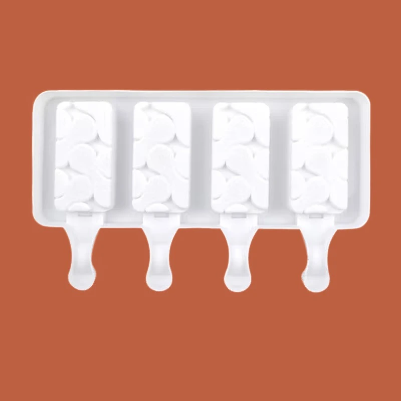 Mini ice cream mold on a stick - LPF-ICE-4CAV-07-2022-WHITE - Les P'tits Fouets - Supplies and Hobby - Le Nuage de Charlotte
