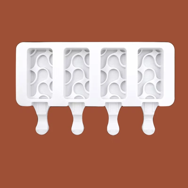 Mini ice cream mold on a stick - LPF-ICE-4CAV-07-2022-WHITE - Les P'tits Fouets - Supplies and Hobby - Le Nuage de Charlotte