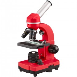 Bresser Junior - Microscope BIOLUX SEL rouge - BRE-8855600E8G000 - Bresser - Globes, Miscroscopes, Téléscopes - Le Nuage de C...