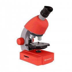 Bresser Junior - Microscope 40x-640x rouge - BRE-8851300E8G000 - Bresser - Globes, Miscroscopes, Téléscopes - Le Nuage de Cha...