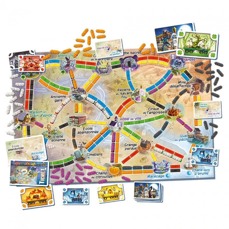 Ticket to Ride - Le Train Fantôme - DOW-75216 - Days of Wonder - Board Games - Le Nuage de Charlotte