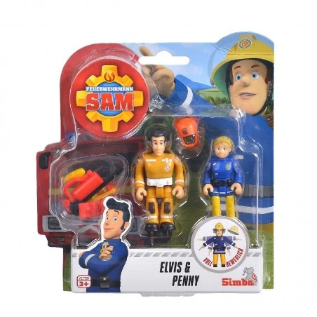 Sam le Pompier - Pack Elvis & Marie - SIM-2005381a - Simba - Sam le Pompier - Le Nuage de Charlotte