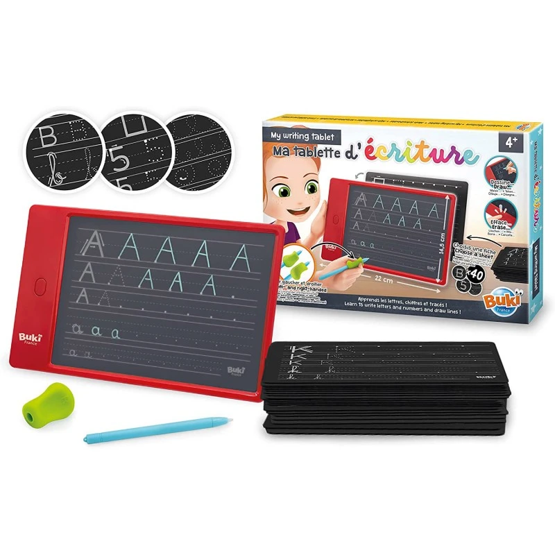My Writing Tablet - BUK-505607BU - Buki - Learn while having fun - Le Nuage de Charlotte
