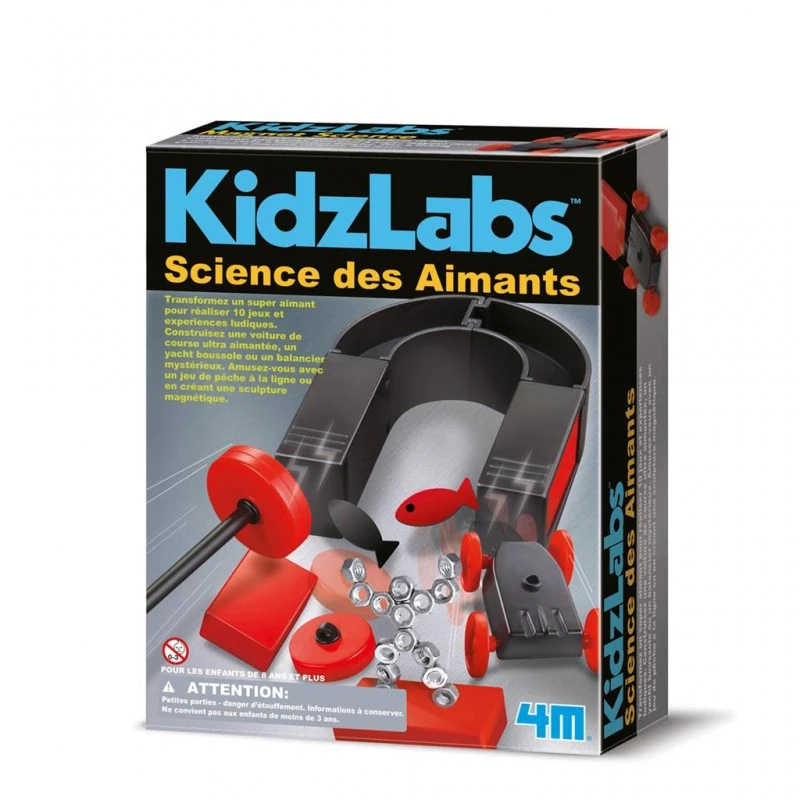 KidzLabs - Magnet Science - 4M-5663291 - 4M - Educational kits - Le Nuage de Charlotte
