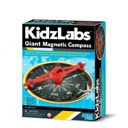 KidzLabs - Giant Magnetic Compass - 4M-5603438 - 4M - Educational kits - Le Nuage de Charlotte
