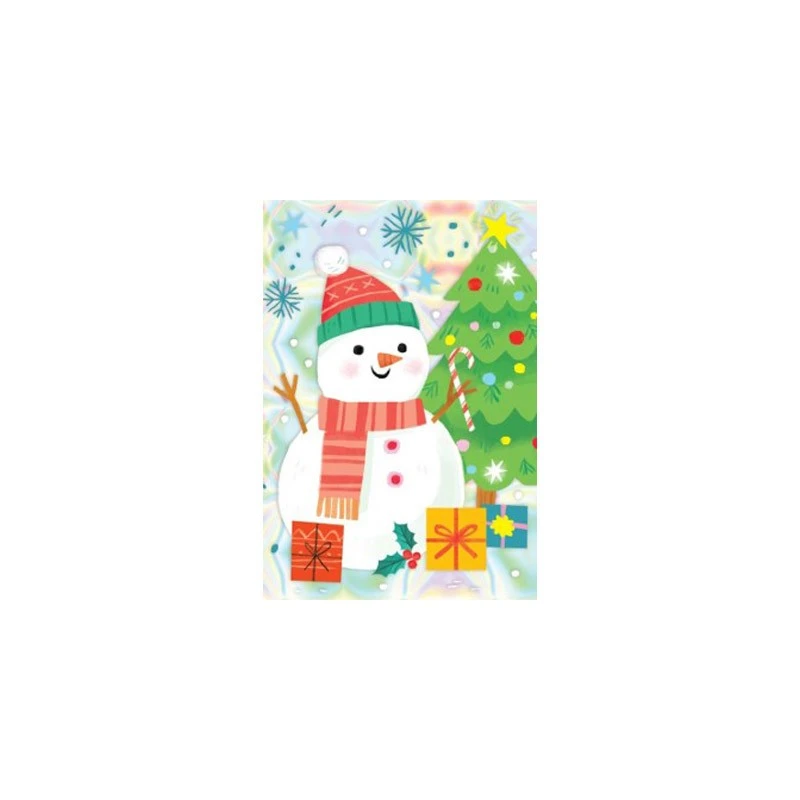 Holographic Puzzle - Snowman - CCR-7808-8 - Crocodile Creek - Puzzles for little ones - Le Nuage de Charlotte