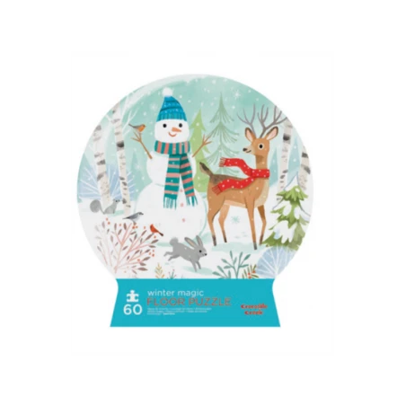 Puzzle La Magie de l'Hiver - 60 pièces - CCR-4074-8 - Crocodile Creek - Puzzles pour les petits - Le Nuage de Charlotte