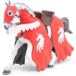 Cheval du chevalier licorne a la lance - PAPO-cvi-39781 - Papo - Figurines et accessoires - Le Nuage de Charlotte