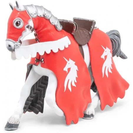 Cheval du chevalier licorne a la lance - PAPO-cvi-39781 - Papo - Figurines et accessoires - Le Nuage de Charlotte