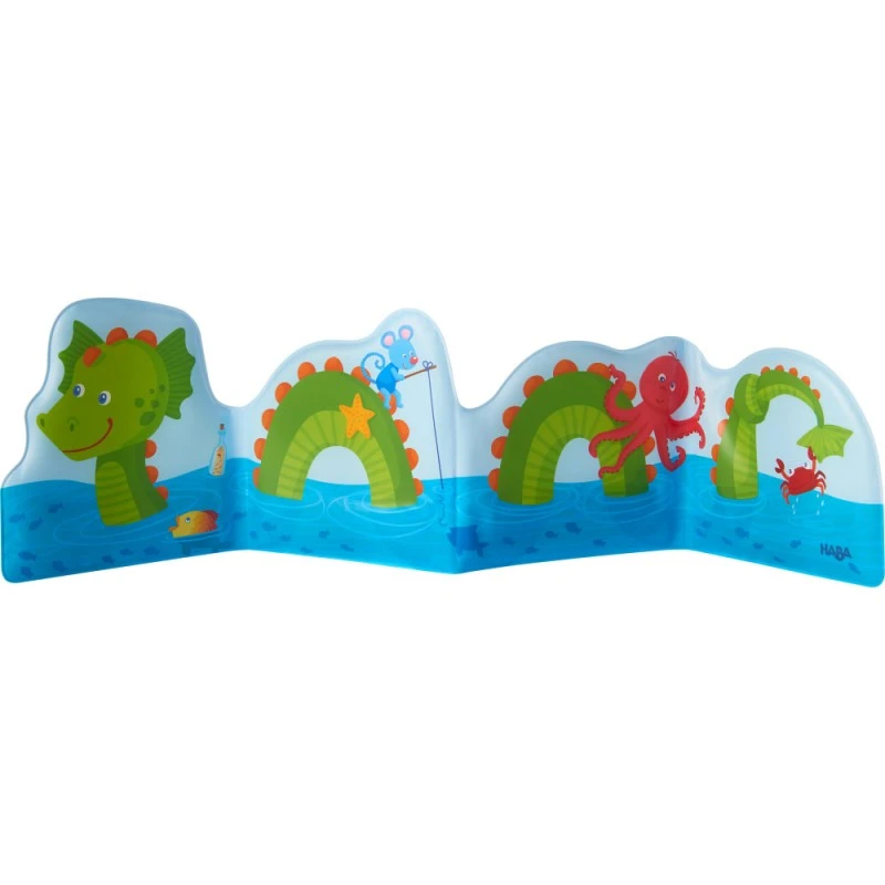 Bath book Water dragon Fridolin - HAB-303604 - Haba - Water Play - Le Nuage de Charlotte