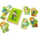 Wooden puzzle Tools of the Trade - HAB-304641 - Haba - Puzzles - Le Nuage de Charlotte