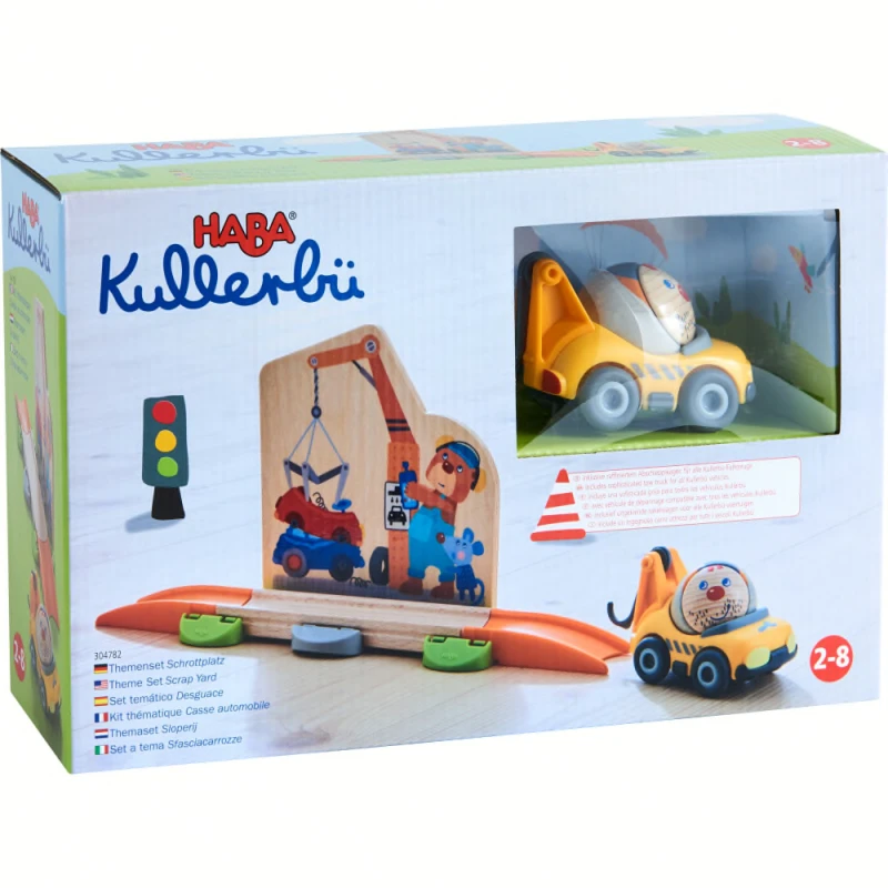 Kullerbü – Theme Set Scrap Yard - HAB-304782 - Haba - Wooden Railway and Trains - Le Nuage de Charlotte