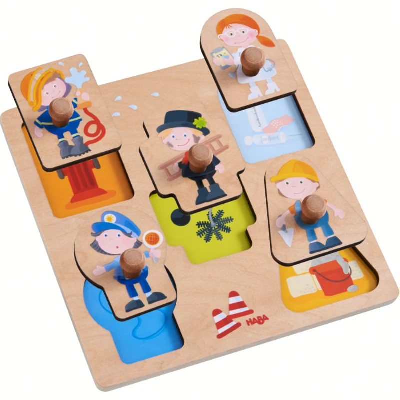 Clutching Puzzle Professions - HAB-304588 - Haba - Puzzles - Le Nuage de Charlotte