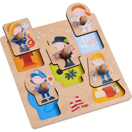 Clutching Puzzle Professions - HAB-304588 - Haba - Puzzles - Le Nuage de Charlotte