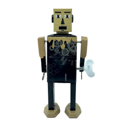 GoldHeadBot - TIN-MMT105H - Mr & Mrs Tin - Robots - Le Nuage de Charlotte