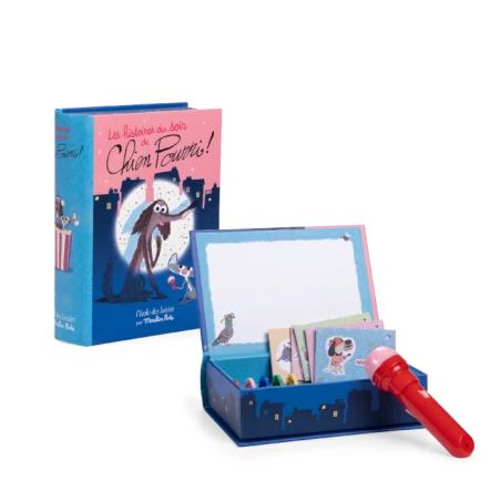 Lampe à histoires livre Chien pourri - MRYEL-894377 - Moulin Roty - Lampes à histoire - Le Nuage de Charlotte