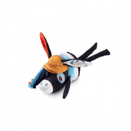 Vibrating rattle Ignace the donkey - LILI-83172 - Lilliputiens - Rattles - Le Nuage de Charlotte